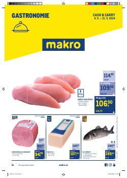 Makro leták, Gastronomie, od 08.05 do 21.05.2024